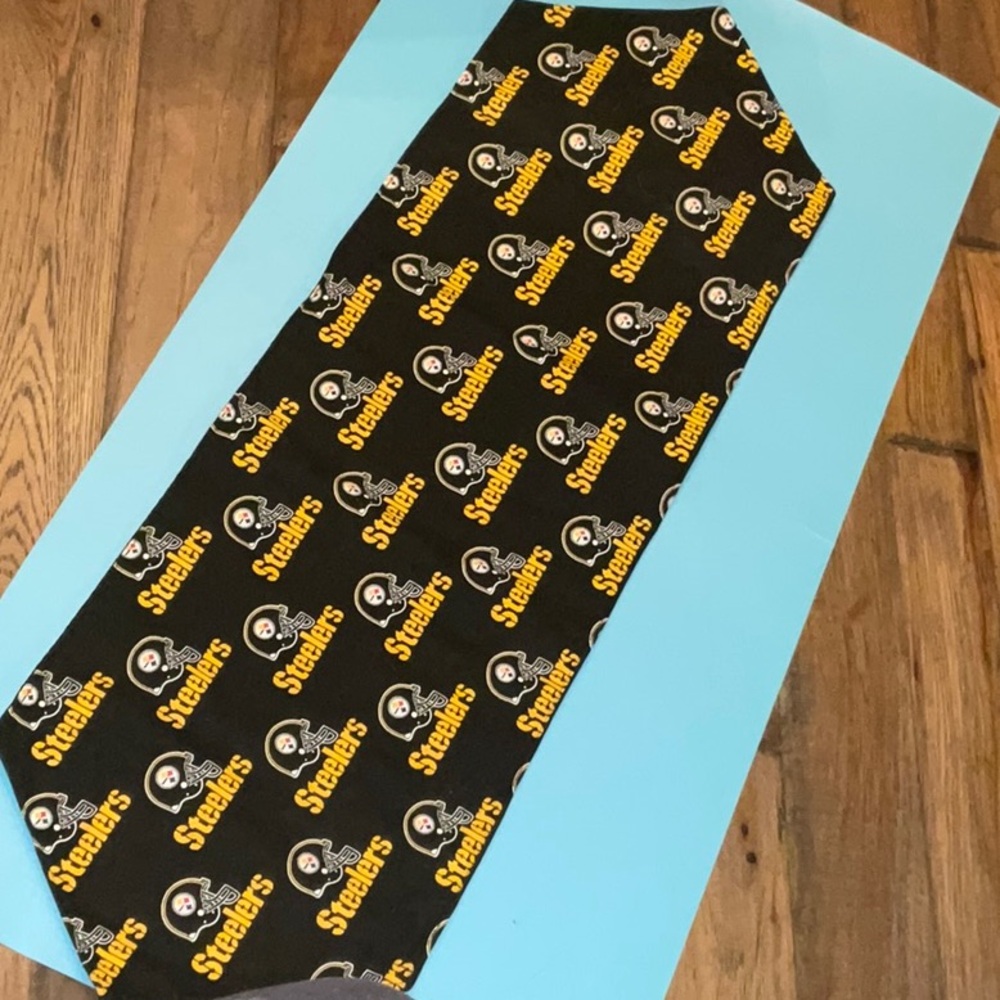 Pittsburgh Steelers Table Runner NFL Fabric 37”